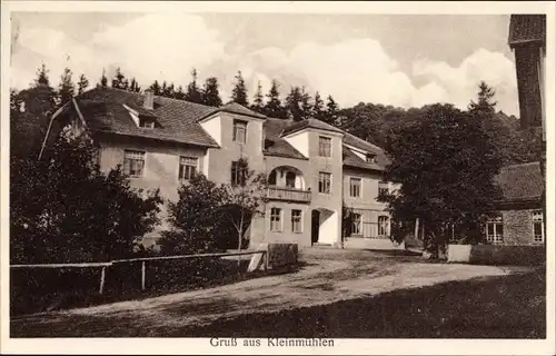 Ak Klein Mühlen Rensefeld Bad Schwartau , Blick auf ein Wohnhaus, Gehöft