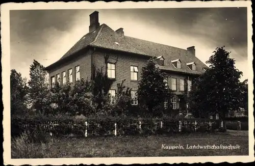 Ak Kappeln an der Schlei, Landwirtschaftsschule