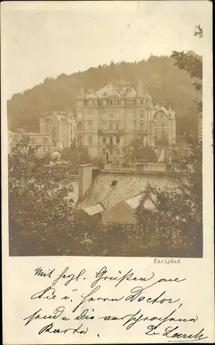 Foto Ak Karlovy Vary Karlsbad Stadt, Villa Kensington