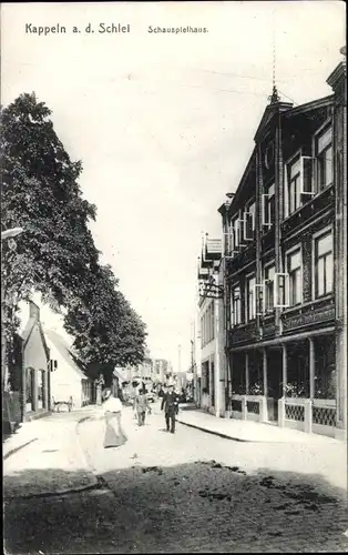 Ak Kappeln an der Schlei, Schauspielhaus