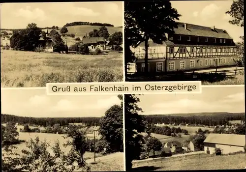Ak Falkenhain Lossatal in Sachsen, Ferienheim und Kulturhaus