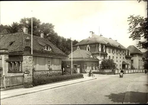 Ak Bad Gottleuba in Sachsen, Klinik Sanatorium Pforte