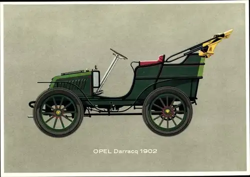 Ak Opel Darracq 1902