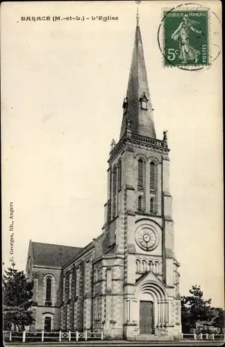 Ak Barace Maine et Loire, L'Eglise