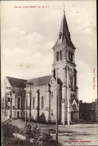 Ak Auverse Maine-et-Loire, L'Eglise