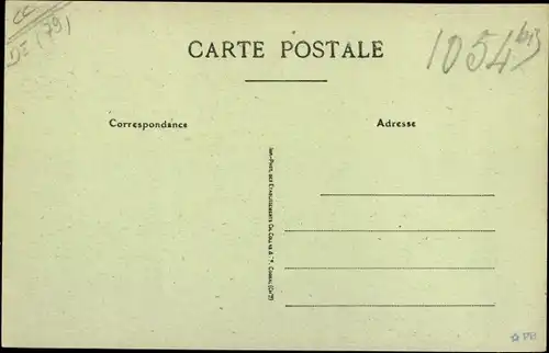 Ak Loublande Deux Sèvres, Vue generale