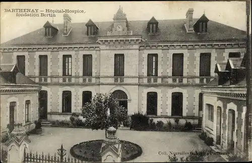 Ak Parthenay Deux Sèvres, Hopital Hospice fondation Bertin