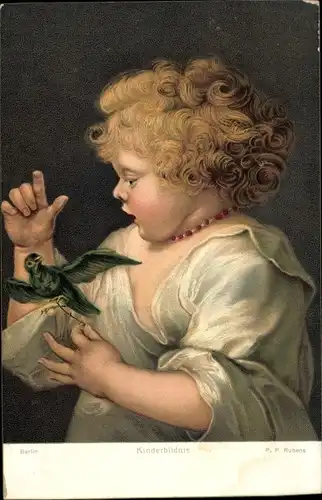 Künstler Ak Rubens, P. P., Kinderbildnis, Nr. 29748