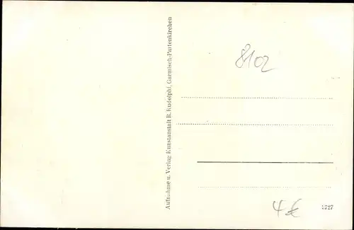 Ak Mittenwald in Oberbayern, Gröblalm, Oberer Markt mit Neunerhaus