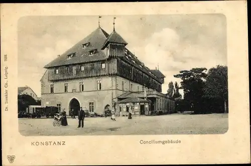 Ak Konstanz am Bodensee, Conciliumgebäude