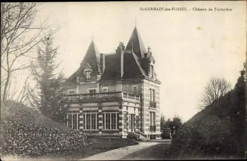 Ak St Germain des Fosses Allier, Chateau de Tinturiere