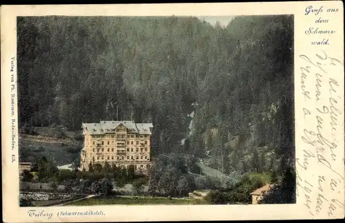 Ak Triberg im Schwarzwald, Schwarzwaldhotel