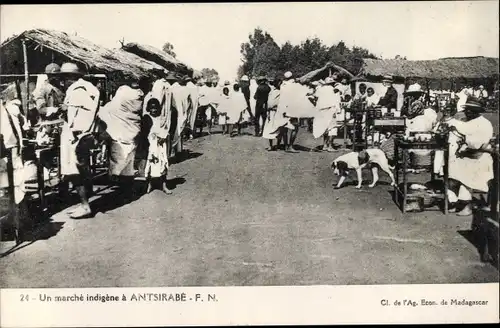 Ak Antsirabe Madagaskar, Un marche indigene