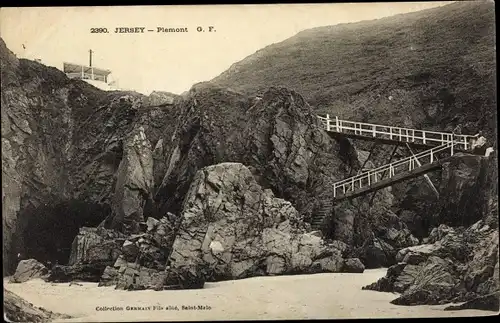 Ak Kanalinsel Jersey, Plemont Caves