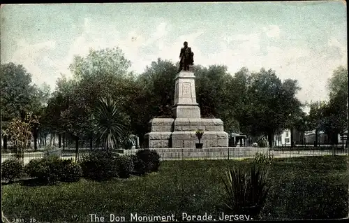 Ak Kanalinsel Jersey, The Don Monument, Parade