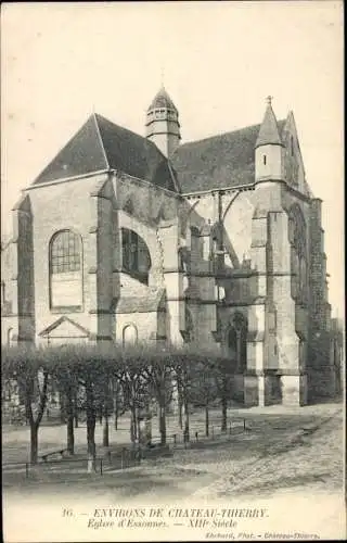 Ak Essonnes Aisne, Eglise