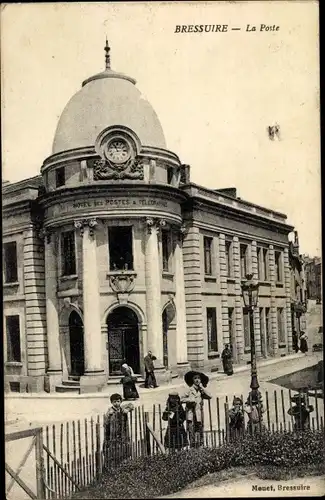 Ak Bressuire Deux Sèvres, La Poste