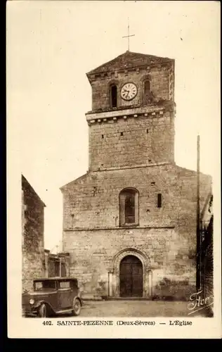 Ak Sainte Piezenne Niort Deux Sevres, L'Eglise
