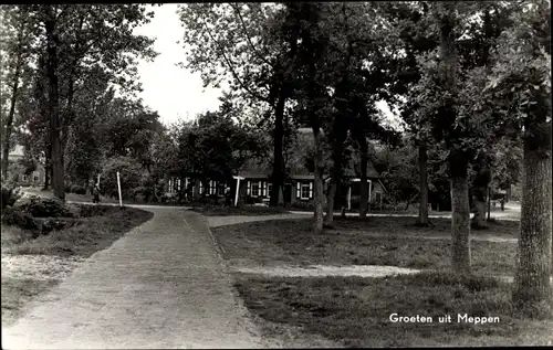 Ak Meppen Drenthe Niederlande, Groeten