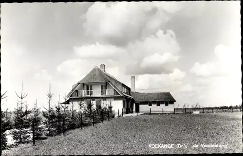 Ak Koekange Drenthe, De Vorstenburg