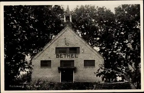 Ak Kerkenveid Drenthe, Herv. Kerk, Bethel