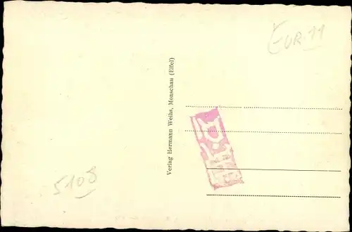 Ak Monschau Montjoie in der Eifel, Ruhrpartie