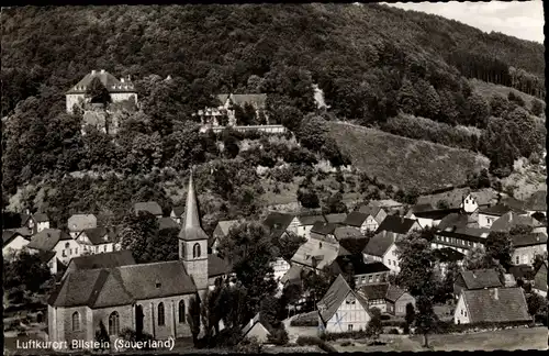 Ak Bilstein Lennestadt im Sauerland, Panorama
