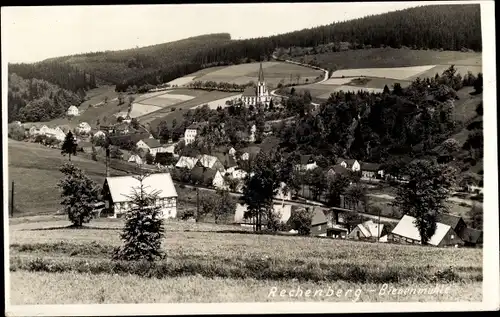 Ak Rechenberg Bienenmühle Erzgebirge, Panorama