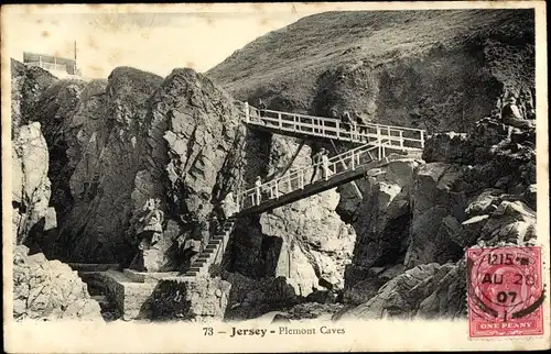 Ak Kanalinsel Jersey, Plemont Caves