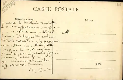 Ak Arromanches Calvados, Vue générale