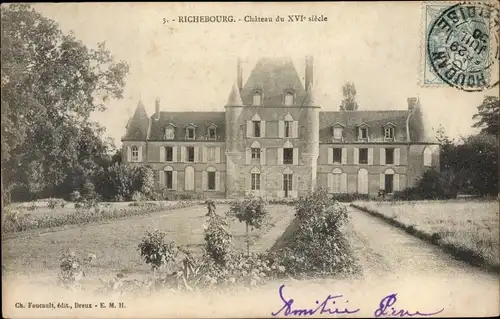 Ak Richebourg Yvelines, Chateau