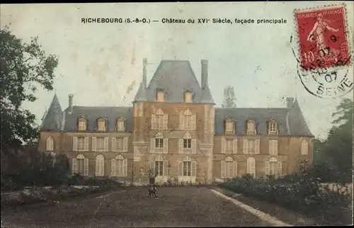 Ak Richebourg Yvelines, Chateau