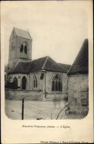 Ak Maast et Violaine Aisne, L'Eglise