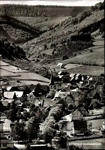 Ak Bödefeld Schmallenberg im Sauerland, Panorama