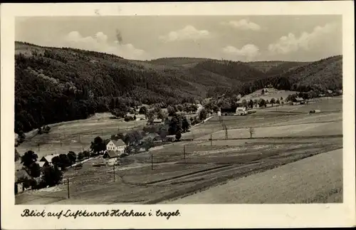 Ak Holzhau Rechenberg Bienenmühle Erzgebirge, Ortsansicht, Blick auf den Luftkurort