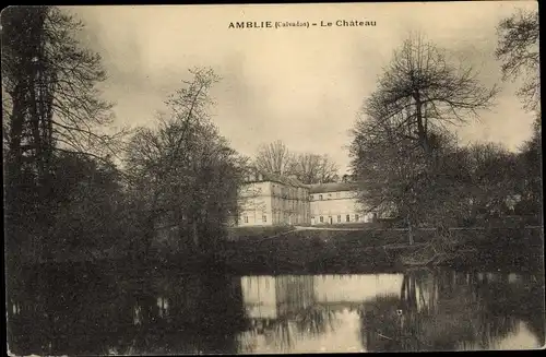 Ak Amblie Calvados, Chateau