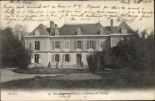Ak Sagonne Cher, Chateau de Pierry