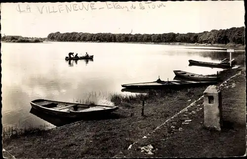 Ak Rombouillet Yvelines, La Villeneuve, Etang de la Tour