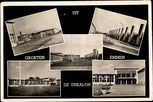 Ak Emmen Drenthe Niederlande, Enkalon