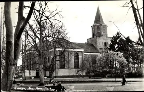 Ak Emmen Drenthe Niederlande, Herv. Kerk