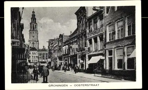 Ak Groningen Niederlande, Oosterstraat