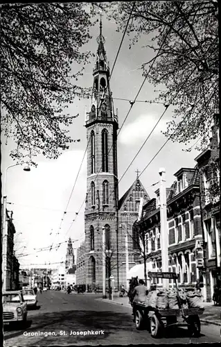 Ak Groningen Niederlande, St.-Josephkerk