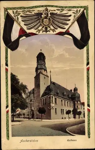 Wappen Ak Aschersleben im Salzlandkreis, Rathaus