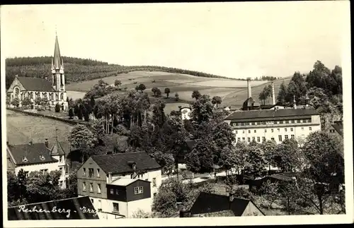 Ak Rechenberg Bienenmühle Erzgebirge, Panorama