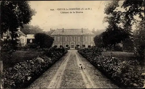 Ak Ozoir la Ferrière Seine et Marne, Chateau de la Doutre