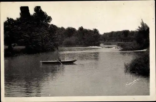 Ak Corzé Maine et Loire, Le Barrage sur le Loir