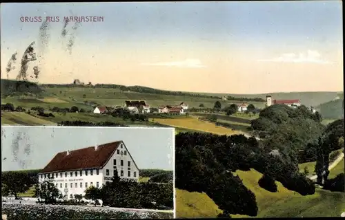 Ak Mariastein Kanton Solothurn, Panorama, Hotel zum Kreuz