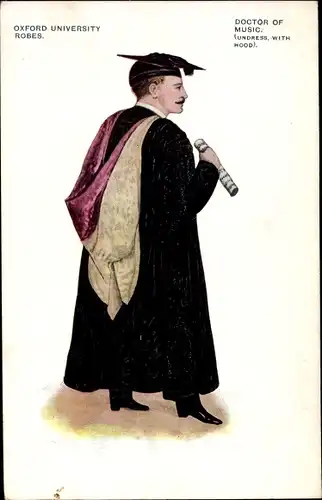 Ak Oxford University Robes, Doctor of Music