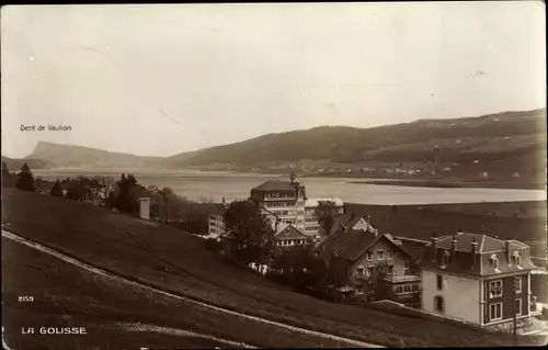 Ak La Golisse Le Chenit Kanton Jura, Dent de Vaulion, Teilansicht