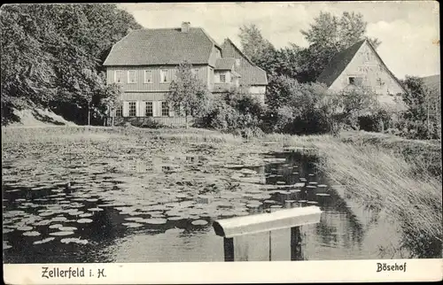 Ak Clausthal Zellerfeld im Oberharz, Bösehof